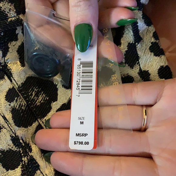 Alice + Olivia Leopard Trench Coat - Picture 13 of 14